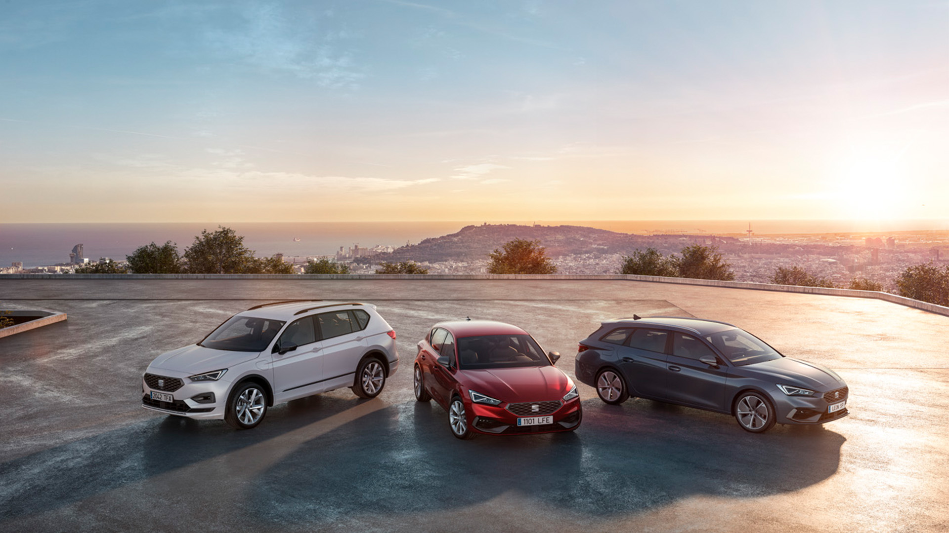 Drie elektrische SEAT modellen