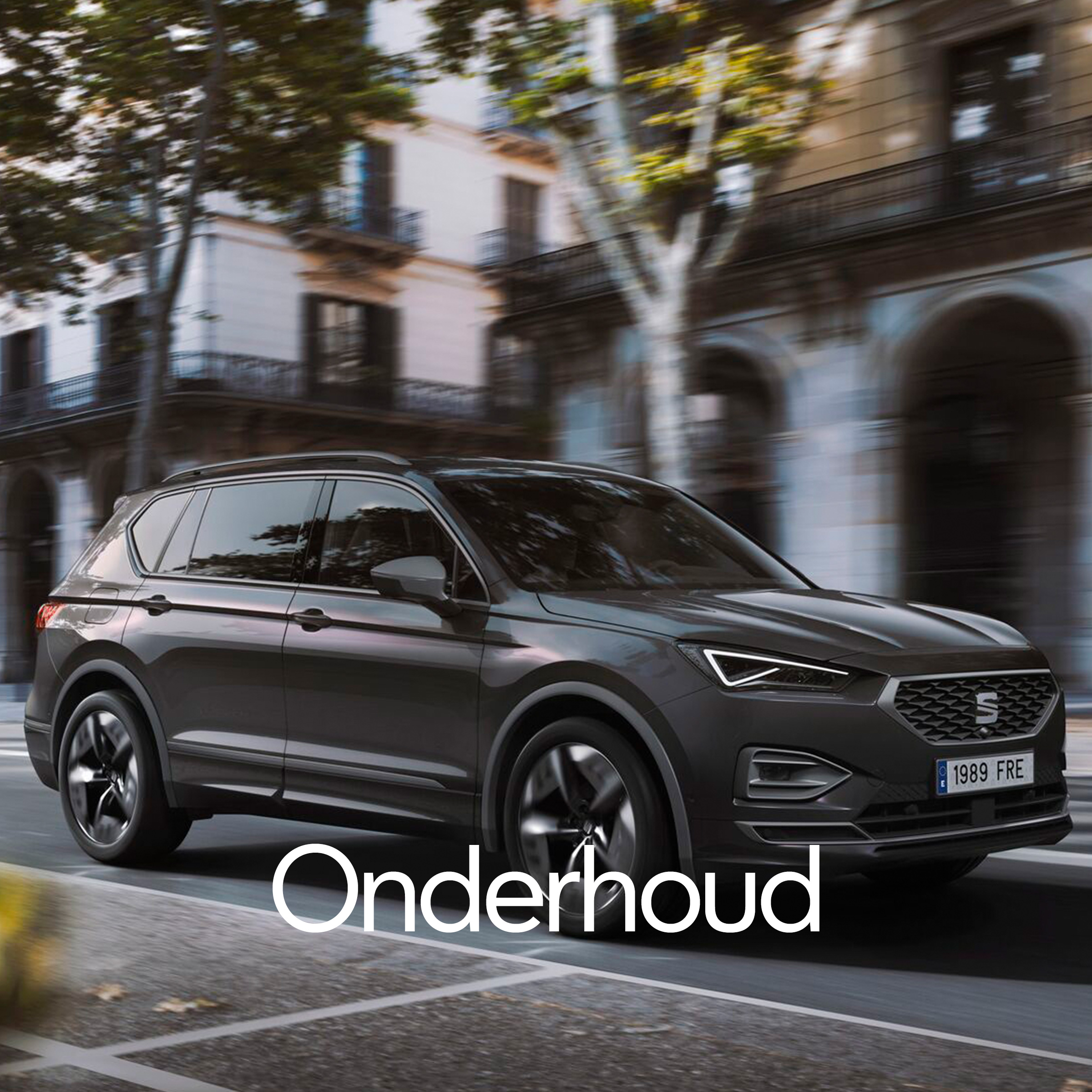 SEAT Tarraco op de weg