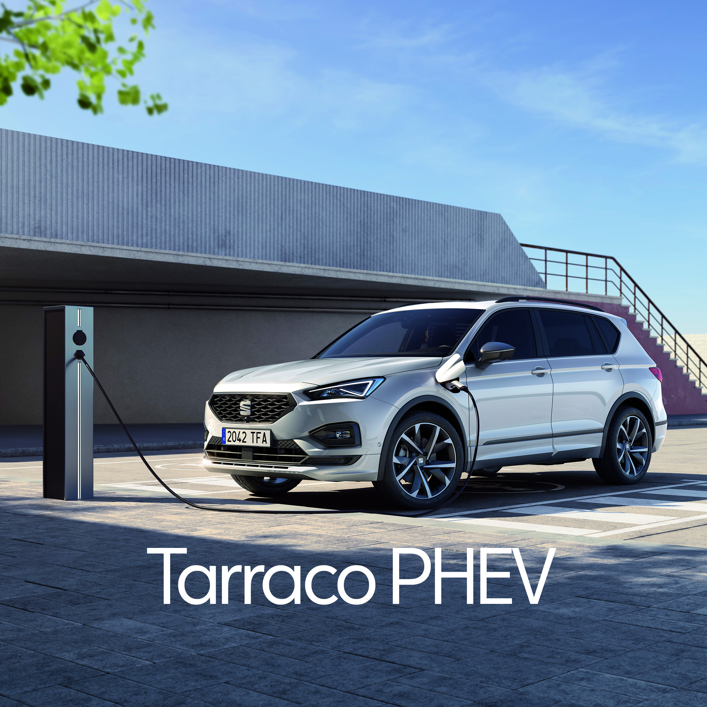 SEAT Tarraco PHEV aan het opladen