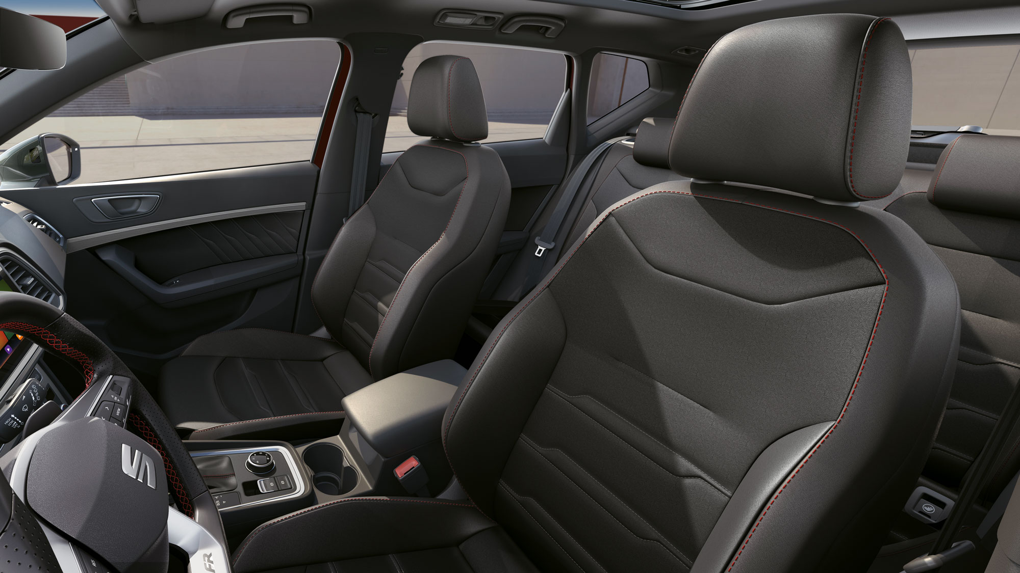 Lederen bekleding in de SEAT Ateca