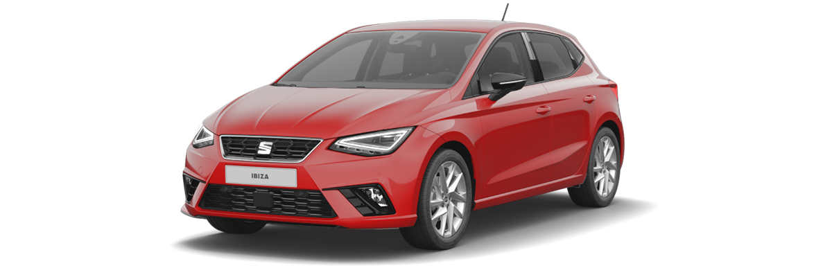 Render van de nieuwe SEAT Ibiza FR Business Intense