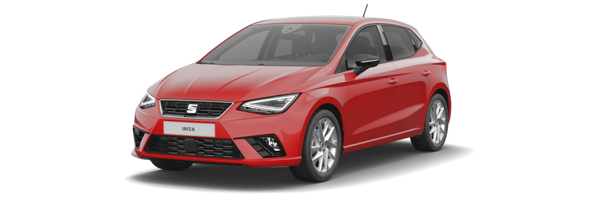 Render van de nieuwe SEAT Ibiza FR