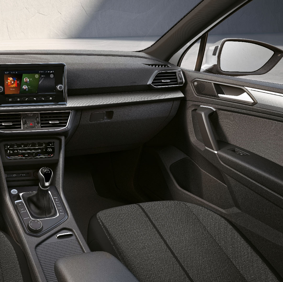 Interieur bijrijder in de SEAT Tarraco