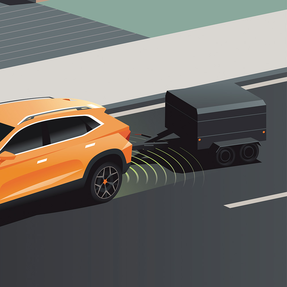 Trailer assist bij de SEAT Tarraco