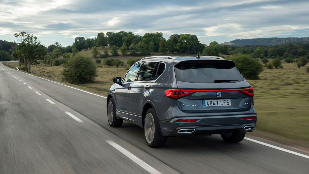 SEAT Tarraco op de weg