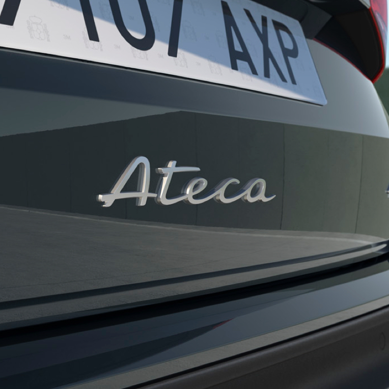 Ateca puntjes op de i