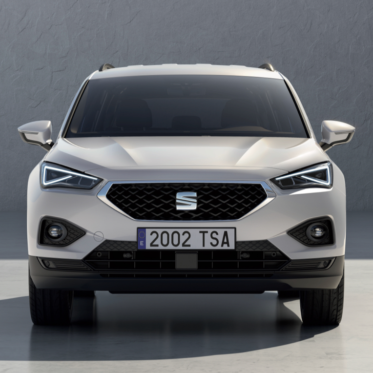 Vooraanzicht van SEAT Tarraco