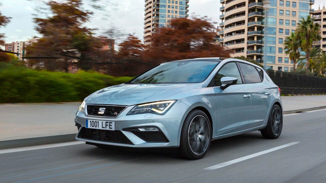 SEAT Leon op de weg