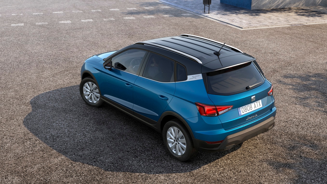 SEAT Arona met optioneel grijs dak