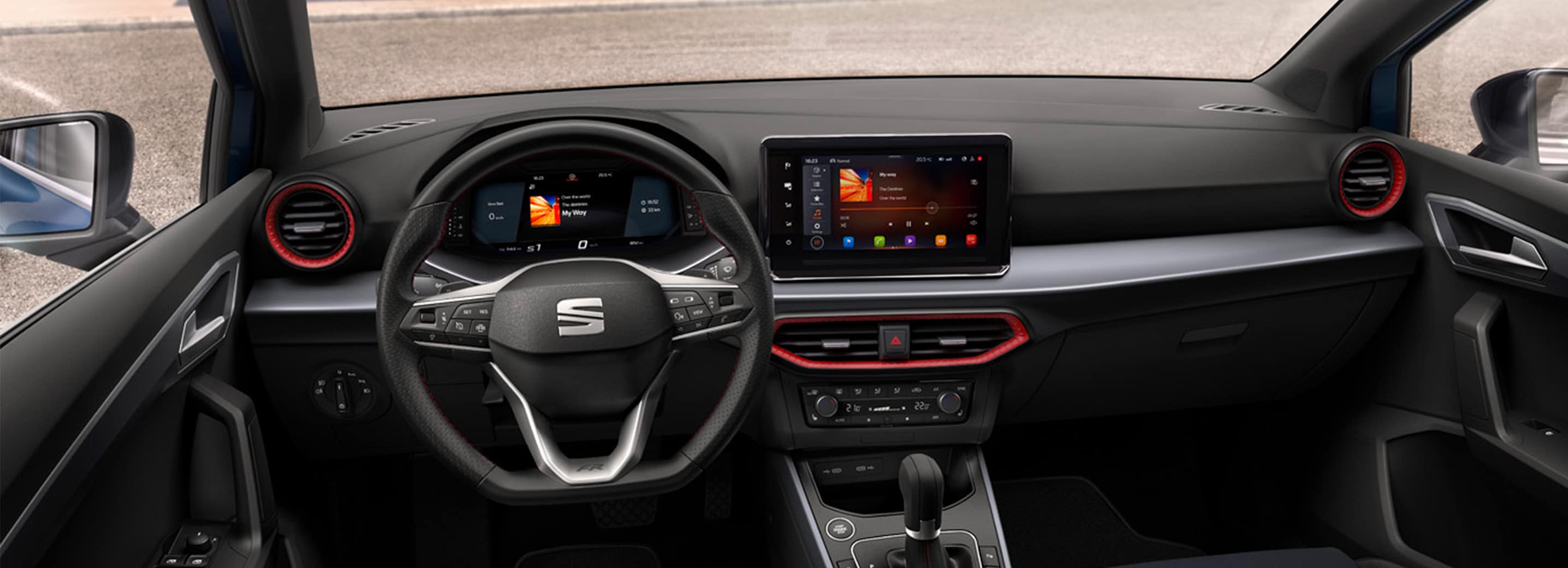 Interieur van de SEAT Arona