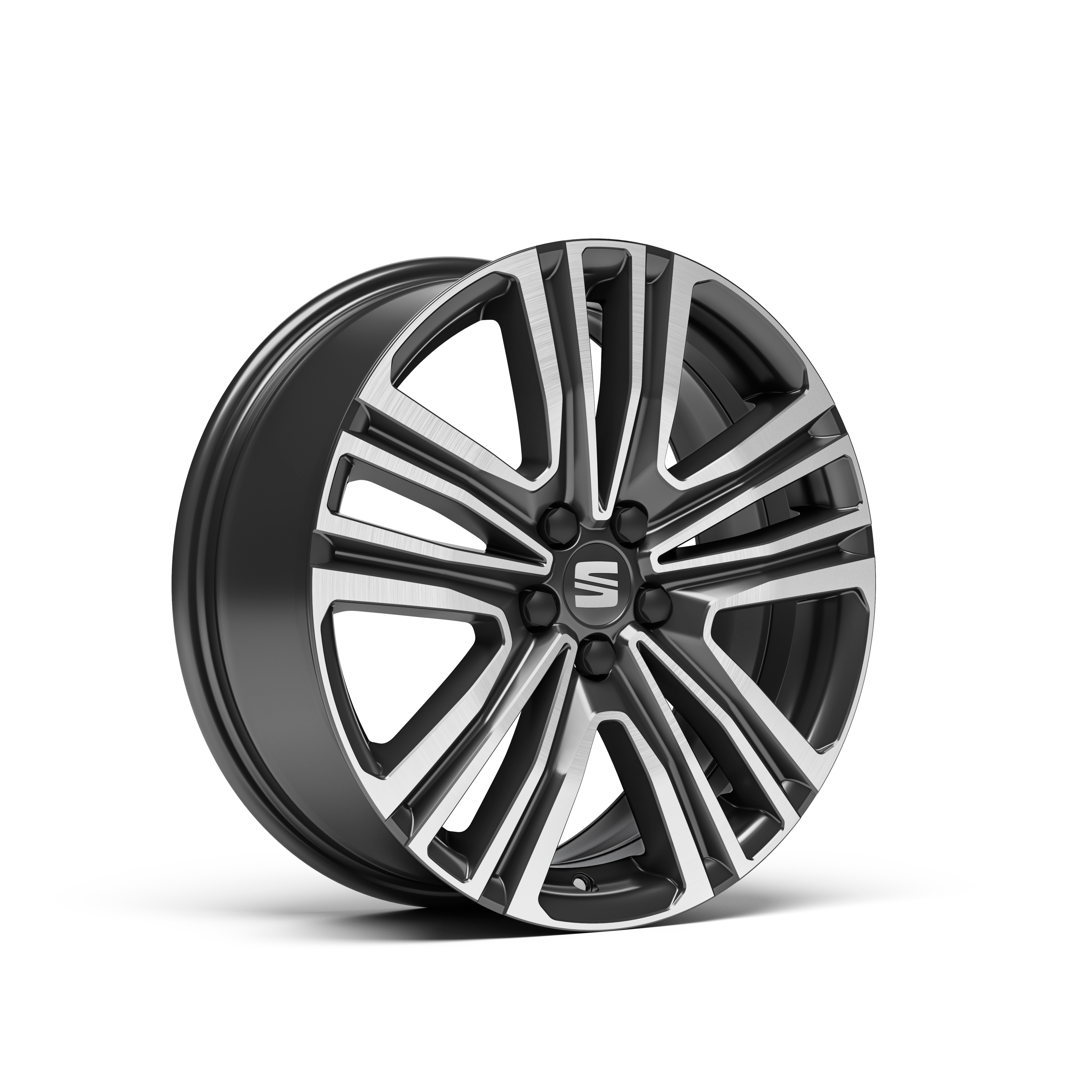 17 inch nuclear grey machined velgen SEAT Arona