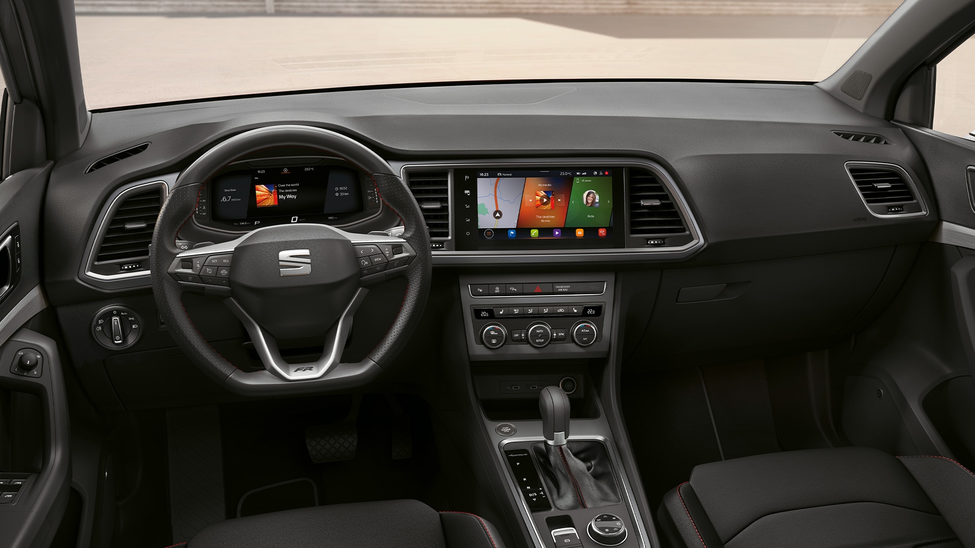 Interieur van SEAT Ateca