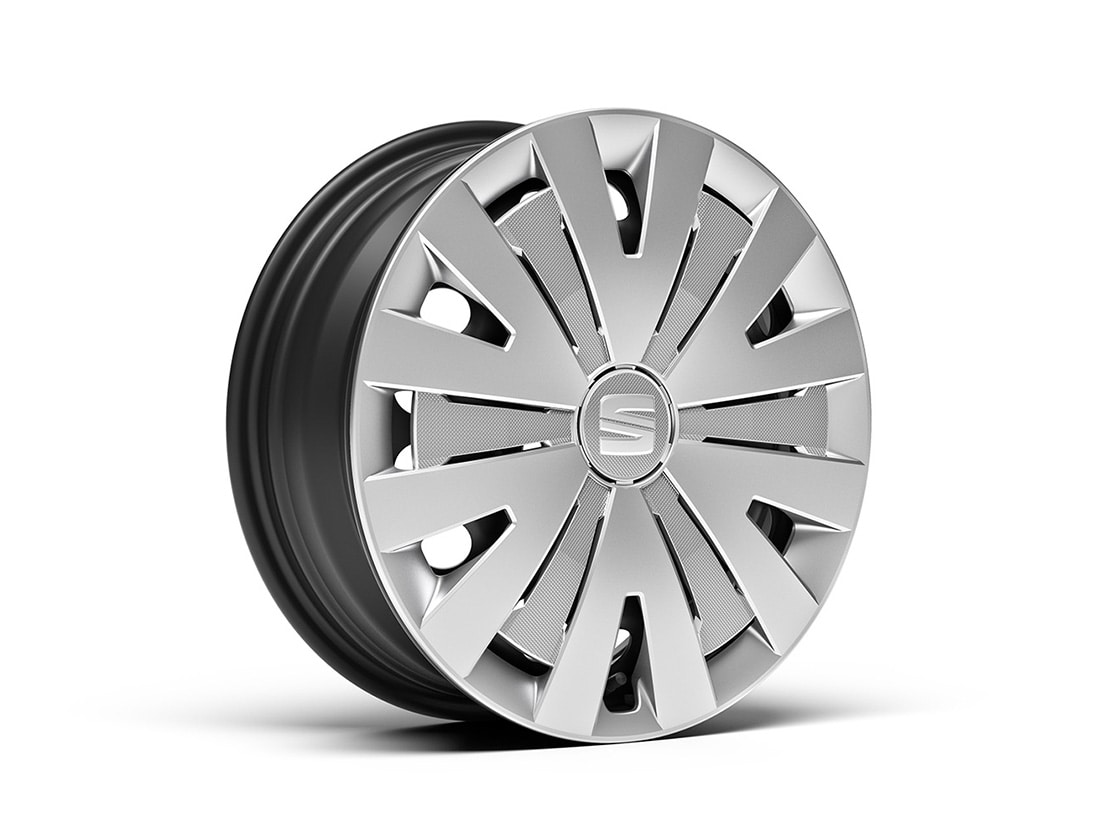 Ibiza 15 inch stalen wieldoppen