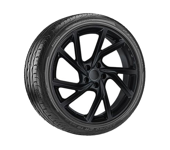 Zwarte 17 inch velg