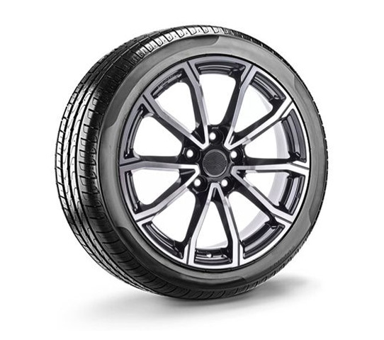 18 inch zwart gepolijste velgen 