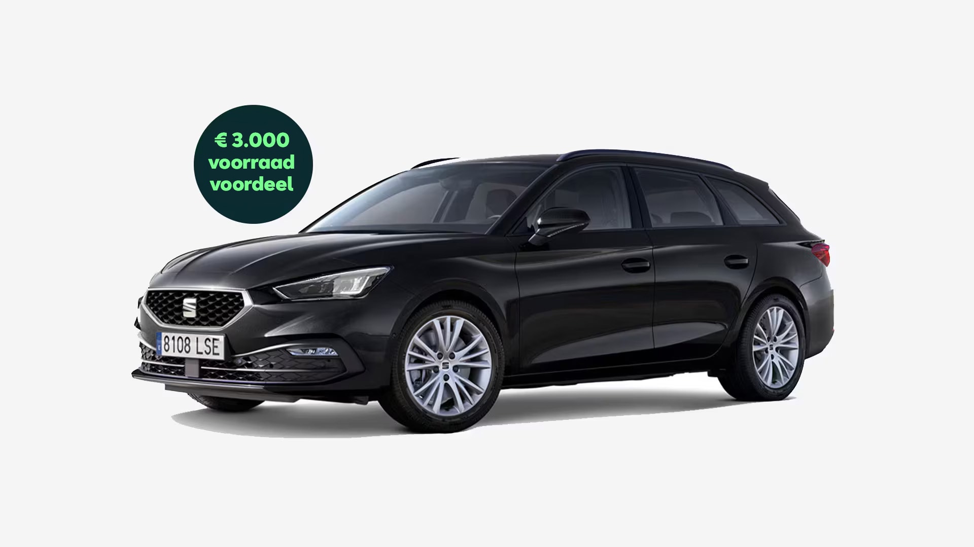 SEAT Leon Sportstourer Style plug-in hybride in het wit