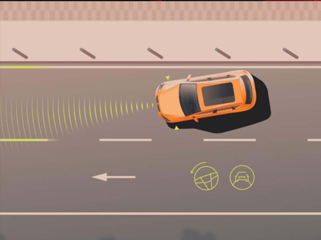 SEAT Leon Lane Assist feature