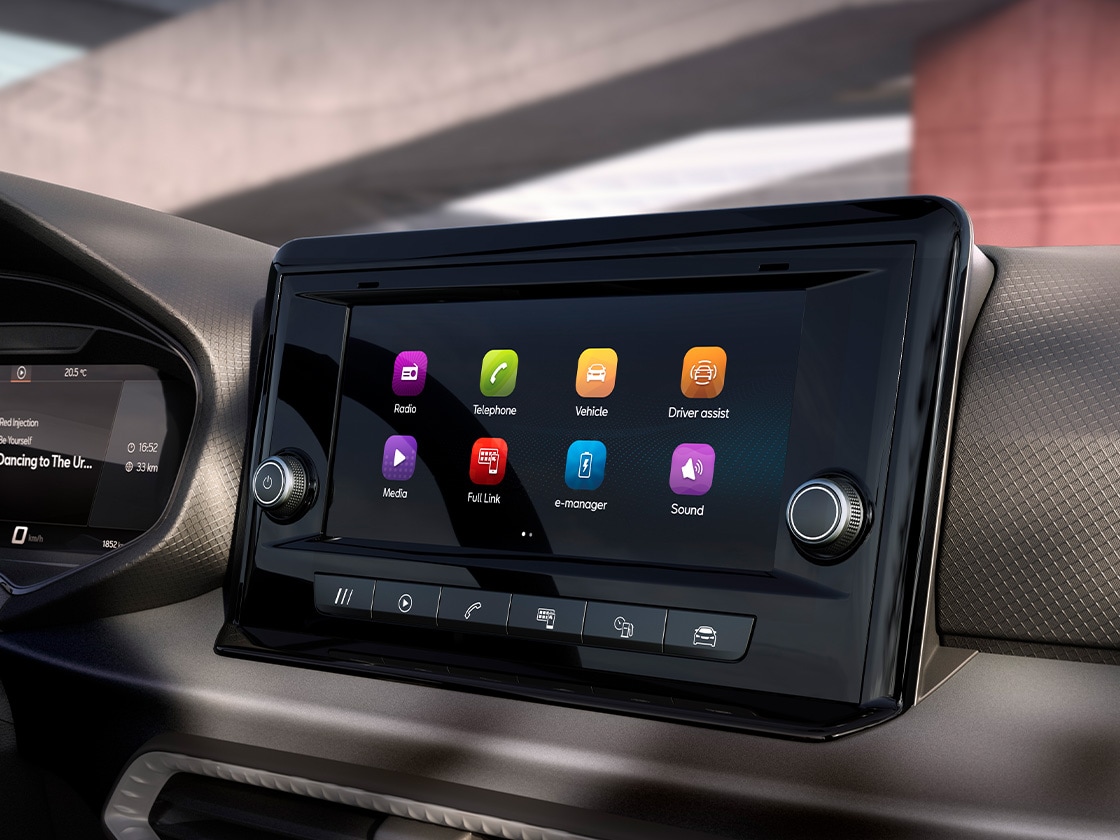 8,25 inch navigatiesysteem