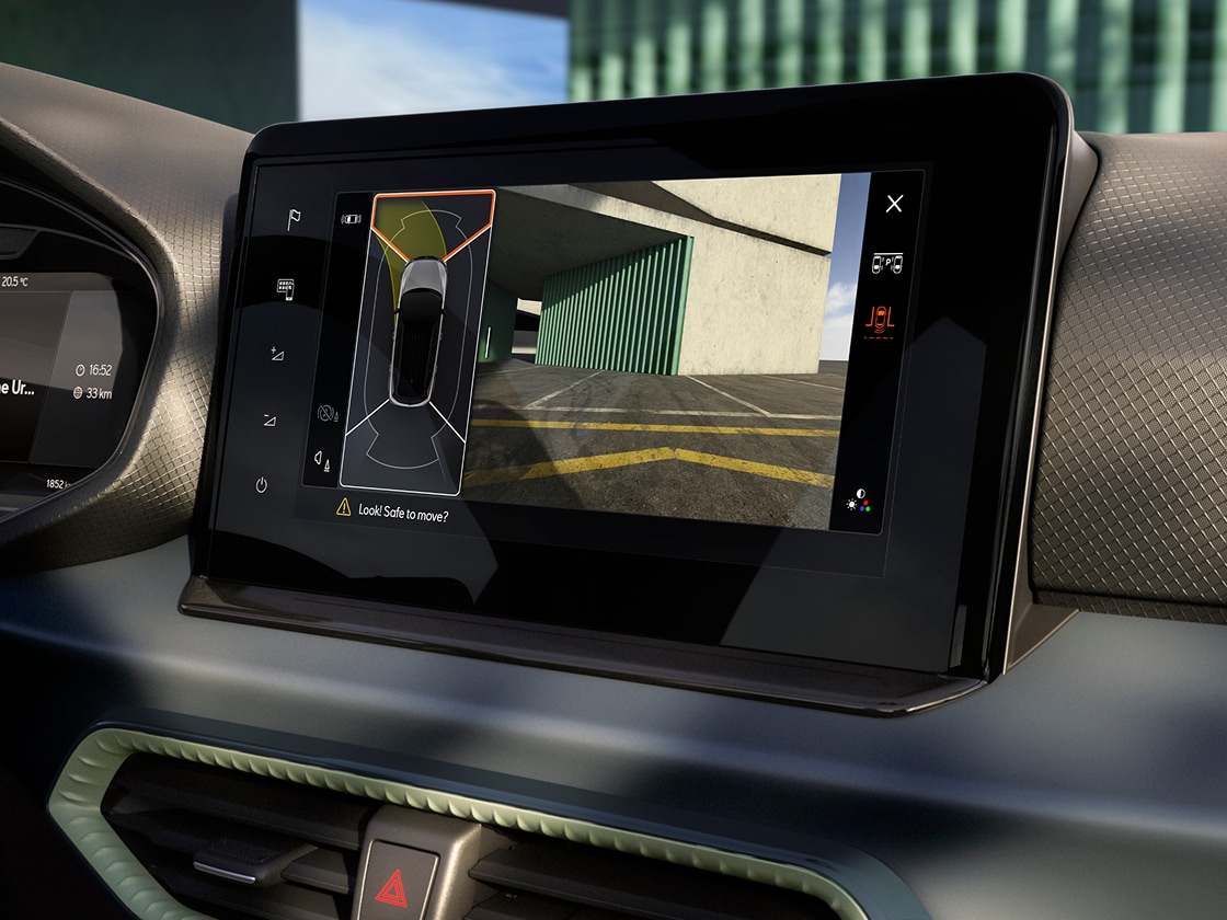 Het Park Assist-systeem van de SEAT Arona (2025).