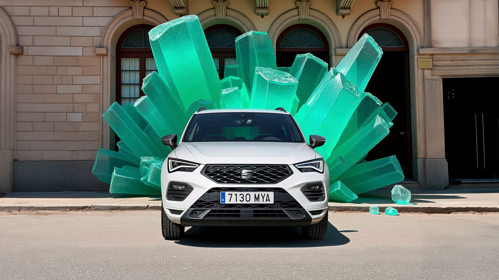 Witte SEAT Ateca FR