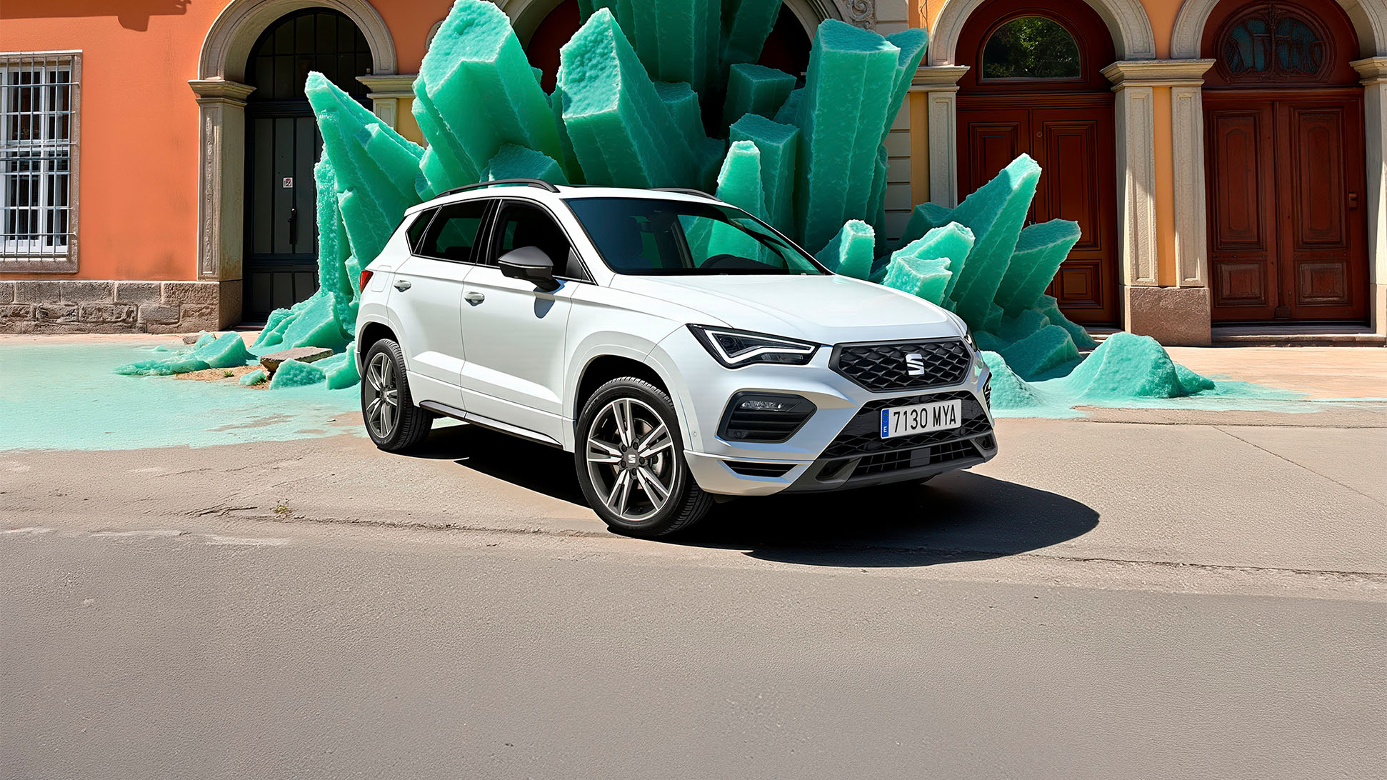 Witte SEAT Ateca FR