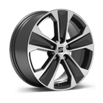 Velgen 'Dynamic Nuclear Grey', 17 inch lichtmetaal