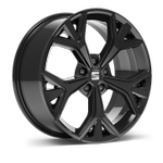 Velgen 'Exclusive Glossy Black', 19 inch metalen velgen