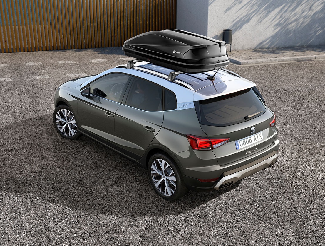 Bagagebox op een SEAT Arona